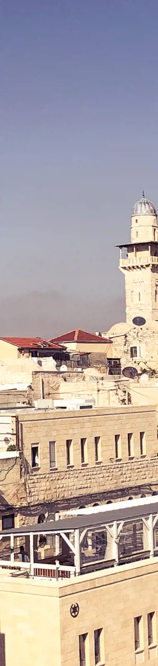Lass dich in Jerusalem in der Zeit zurück versetzen